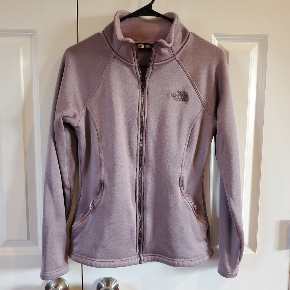 The North Face Lavender Zip Up Sweater/Jacket